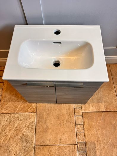 Vanity unit wall hung 50cm