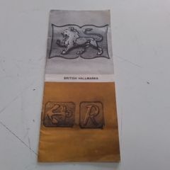 british Hallmark Booklet.