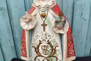 Child of Prague Vintage Chalk Statue
