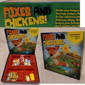 Foxes And Chickens Board Game
