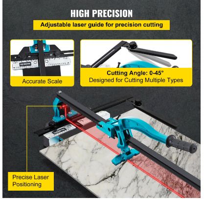 BRAND NEW Tile Manual Cutter 47in With Bracket