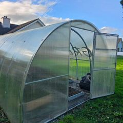 3m x 6m Polycarbonate Greenhouse