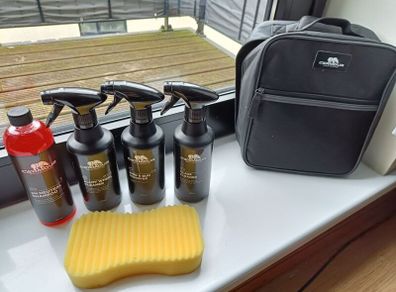 Car care and cleaning kit by Carmour