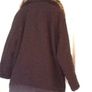 Warm black coat with detachable fur Image 3