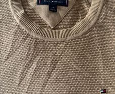 Tommy Hilfiger Beige Knit Jumper L
