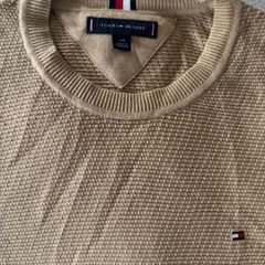 Tommy Hilfiger Beige Knit Jumper L