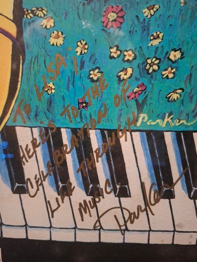 Original 1991 Winter Park Jazz Festival Poster signed by the Artist