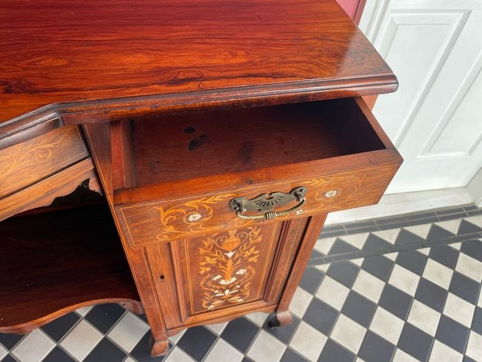 Victorian Inlaid Hallway Sideboard