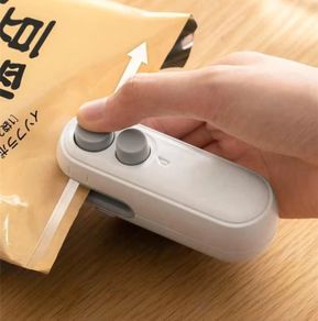 Portable Mini Sealer 2 in 1 Heat Sealer For Snacks Home use rechargeable sealer Vacuum Sealer Snacks plastic bag heat sealer