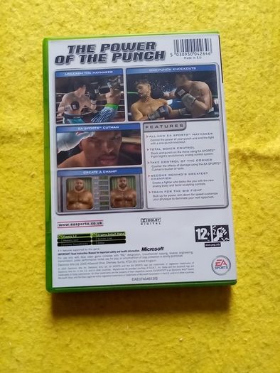 Fight night round 2 Xbox Original Games Original Pal