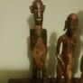 Carved Tribal Art Figurines Image 2