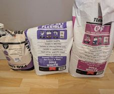 Tile adhesive