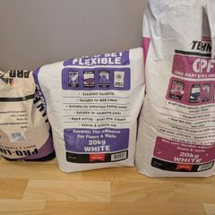 Tile adhesive