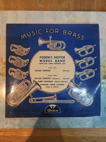 Fodens Motor Works Band extended play 45 record Paxton PEP 106