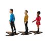 Star Trek 1991 Hamilton Collection Kirk Spock McCoy Uhura Scotty Sulu Chekov PVC Figures Image 5