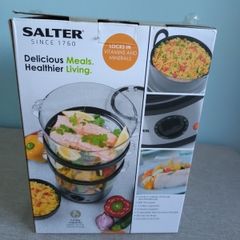 salter food steamer
