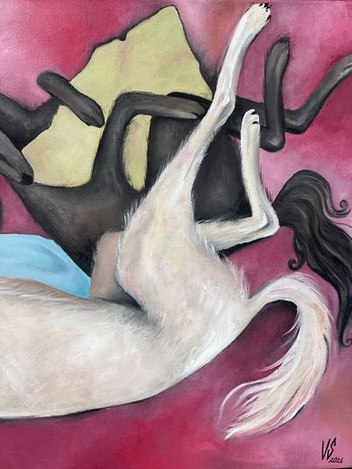original oil painting
