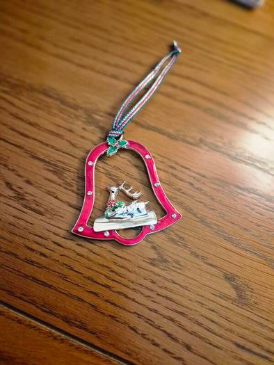 Newbridge Silverware Resting Reindeer Christmas Tree Decoration