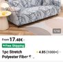 Beautiful Sofa covers Grey Image 2
