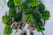 New Model Trees Pack D  ( Hornby Bachmann MicroScalextric Scenic Lima Carrera Train Scalextric wargames )