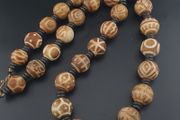 Burmese Antique Pumtek Pyu Beads Necklace 24 inches