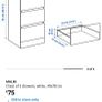 2 Ikea drawers Image 4