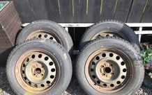 4 x 100 steel wheels