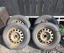 4 x 100 steel wheels