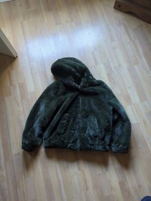 Marks and Spencer Warm Dark Green Fleece Jacket