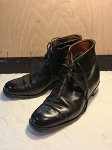 Vintage Crockett And Jones Dress Army Boots(1979)