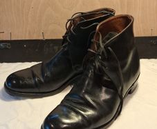 Vintage Crockett And Jones Dress Army Boots(1979)