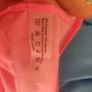 Neon pink tube transparent top size M UK10/12 EU38/40 Free post Image 4