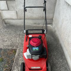 mower with Honda engine