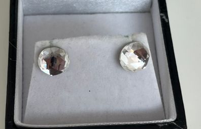 Clear Stone Earrings