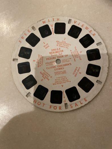 Viewmaster Disney on Parade booklet only