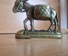 Vintage Brass Donkey
