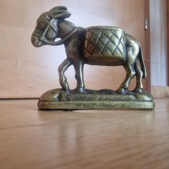 Vintage Brass Donkey