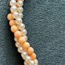 Pearl and coral choker Image 3