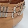 JEFFREY CAMPBELL Benater Nude Leather ankle boots Sz 8UK - Rrp 205 (New) Image 6