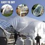 Greenhouse Film, Greenhouse Polyethylene Film 32x25 ft Greenhouse Plastic Image 2