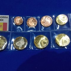 Uncirculated Andorra mix coin set
