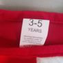 Santa Claus 3/5 years old costume top Image 2
