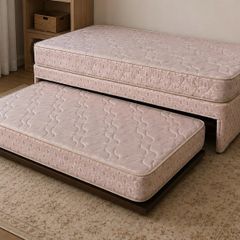 Single Divan Bed with pop-up trundle