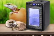Egg Incubator Reptile Incubator 25L Scientific Lab Incubator Digital Incubator Cooling and Heating 5-42C Reptile Egg Incubator 12V/110V Work for Small Reptiles