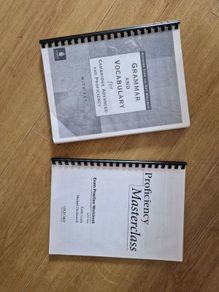 Free Cambridge English CAE / C2 Proficiency Exam Prep Books (Spiral Bound)