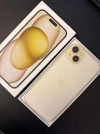 iPhone 15 Plus, 128GB, Yellow, Unlocked