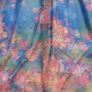 Ladies designer 3D skirt blue floral as new Image 4