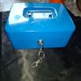 2 Metal Cash Boxes with Key, small is 20 and Large 25euro, or 40 for 2, Postage Available or Collection, Image 8
