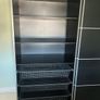 Large IKEA PAX Wardrobe - Black-Brown with Sliding Doors Image 2