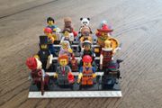 The lego collectibles minifigs complete set
